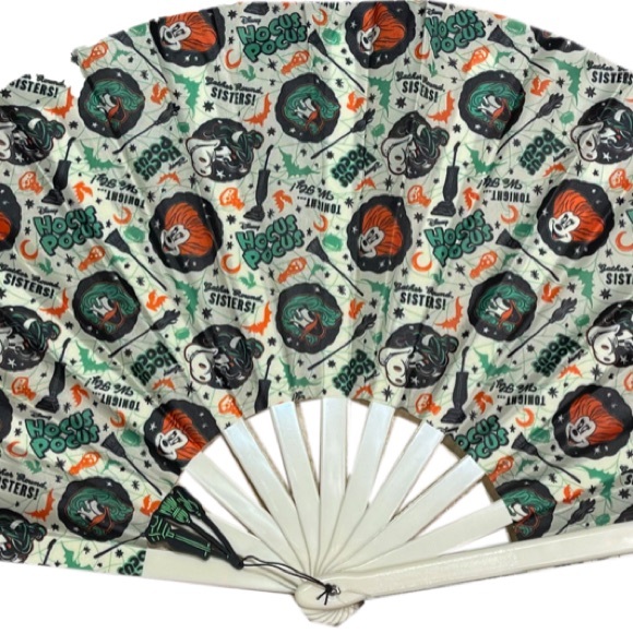 Disney Folding Fan - Hocus Pocus Sanderson Sisters - Picture 4 of 4